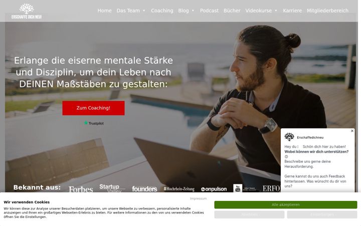 Екранна снимка на erschaffedichneu.de