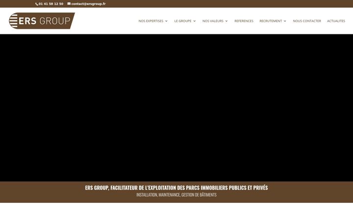 Screenshot di ersgroup.fr