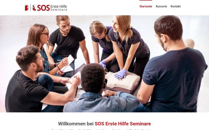 Skärmbild av erste-hilfe-seminare.de