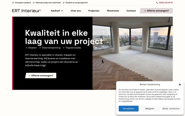 Zrzut ekranu ertinterieur.nl