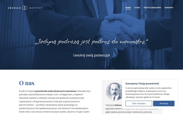 Captura de ecrã de erudico.pl