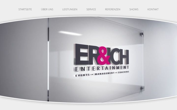 Екранна снимка на erundich-entertainment.de
