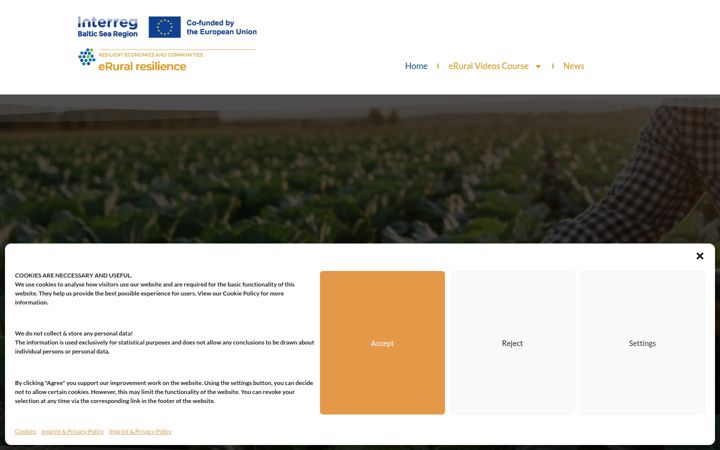Captură de ecran a erural.eu