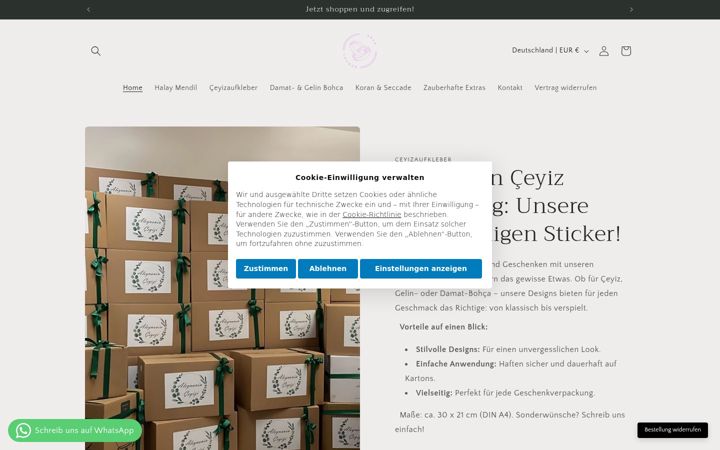 Képernyőkép: eryalounge.de