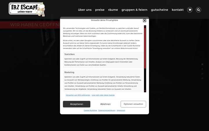 Képernyőkép: erz-escape.de
