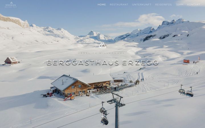 Snimka zaslona za erzegg.ch