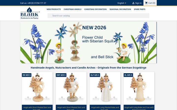 Screenshot of erzgebirge-shop.de