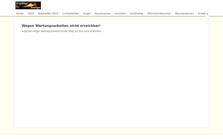 Screenshot of erzgebirgs.boutique
