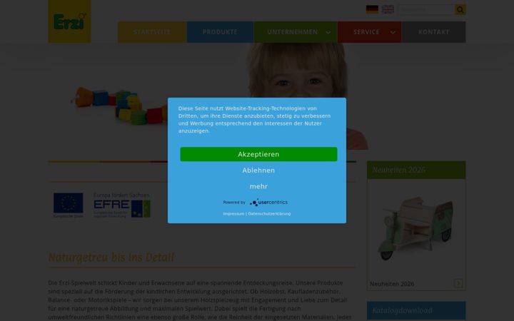 Képernyőkép: erzi.de