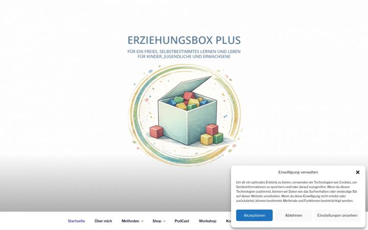 Képernyőkép: erziehungsbox.de
