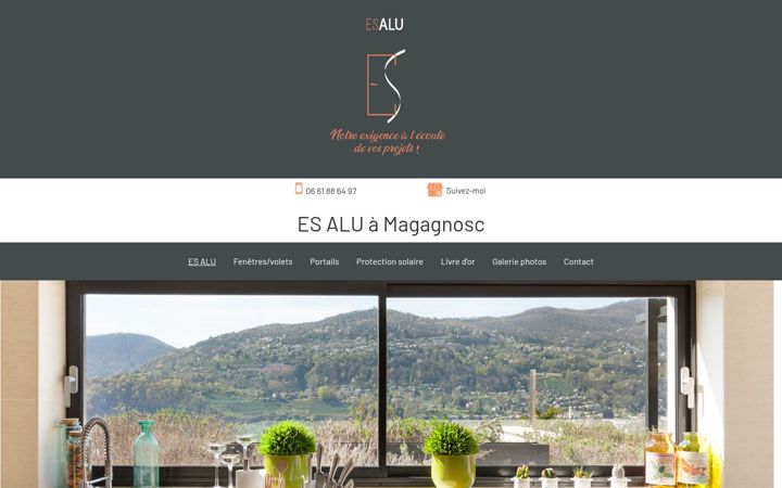 Screenshot di es-alu.fr