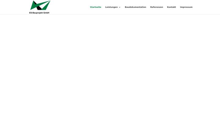 Captura de ecrã de es-bauprojekt.at