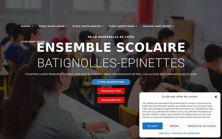 Screenshot di es-be.fr