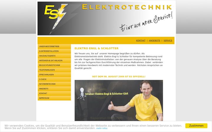 Képernyőkép: es-elektrotechnik.de