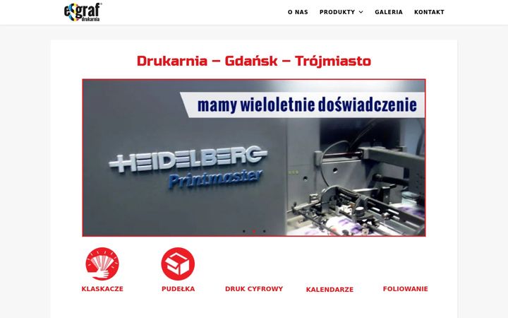 Captura de ecrã de es-graf.pl