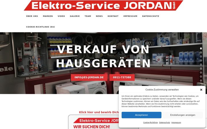 Screenshot di es-jordan.de