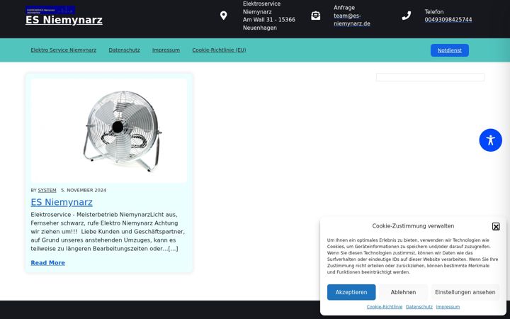 Snímek obrazovky es-niemynarz.de