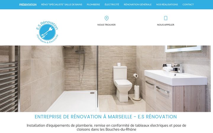 Skærmbillede af es-renovation-13.fr