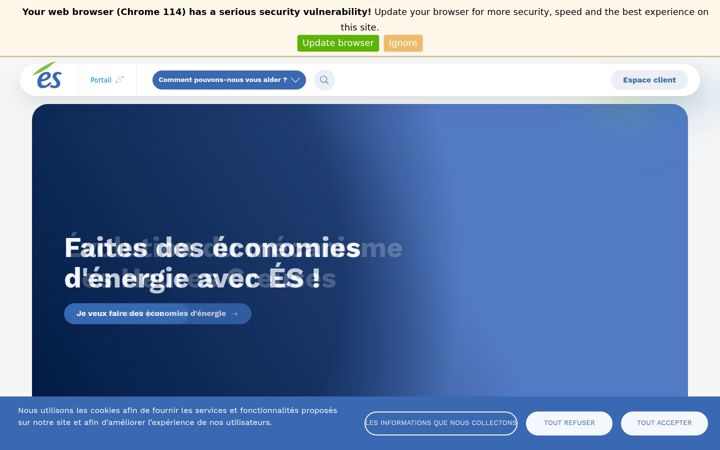 Screenshot of es.fr