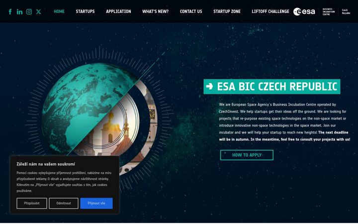 Snímek obrazovky esa-bic.cz