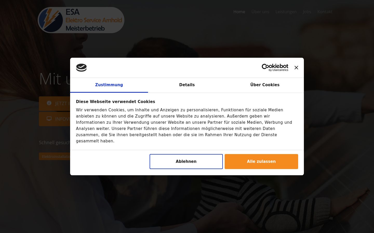 Sutikimo reklamjuostės, rodytos prieš bet kokią sąveiką, ekrano kopija