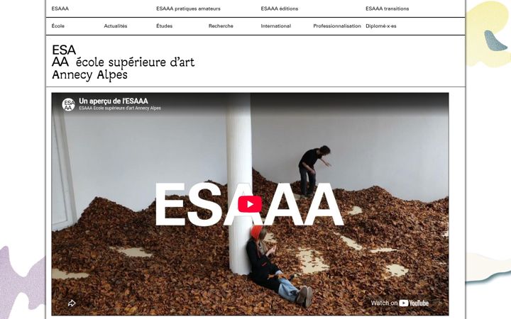 Skærmbillede af esaaa.fr