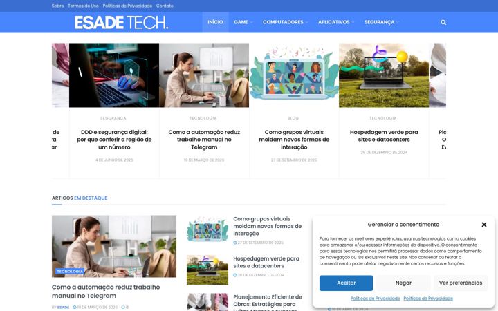 Captura de pantalla de esade.com.br