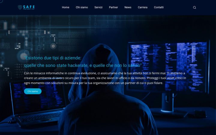 Zrzut ekranu esafe-cybersecurity.it