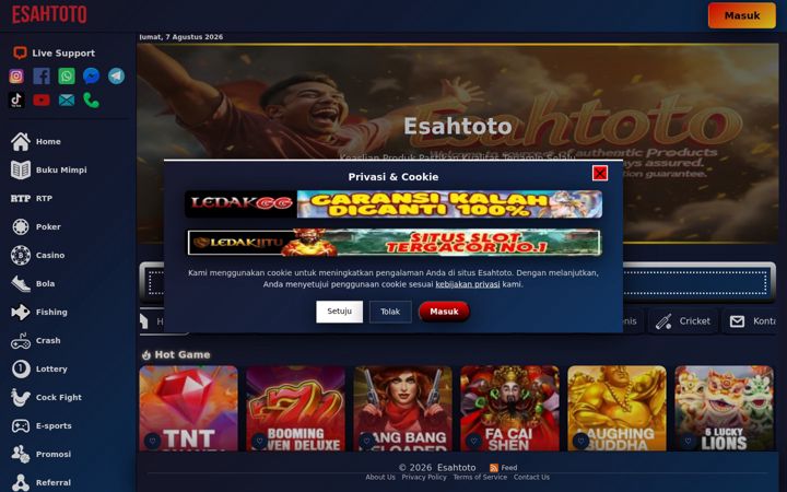 Screenshot stránky esahtoto.org