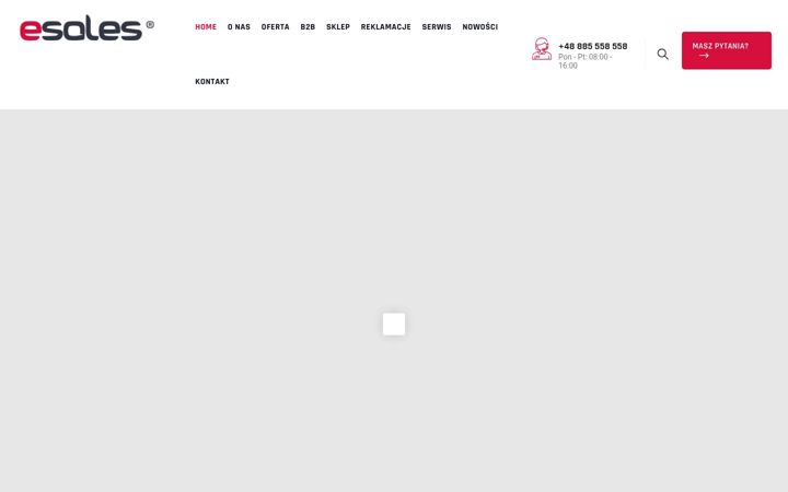 Screenshot of esales.com.pl