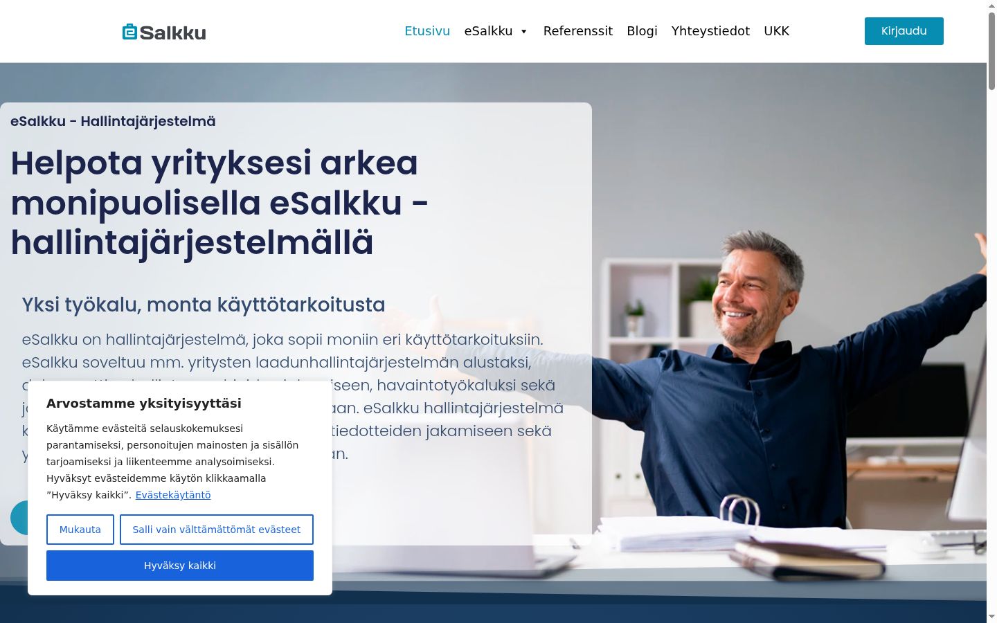 Zrzut ekranu banera zgody wyświetlanego przed jakąkolwiek interakcją