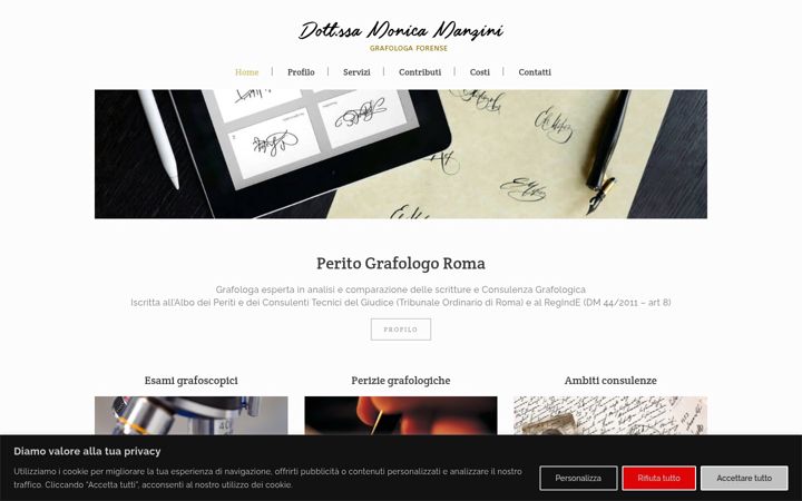 Zrzut ekranu esamegrafico.it