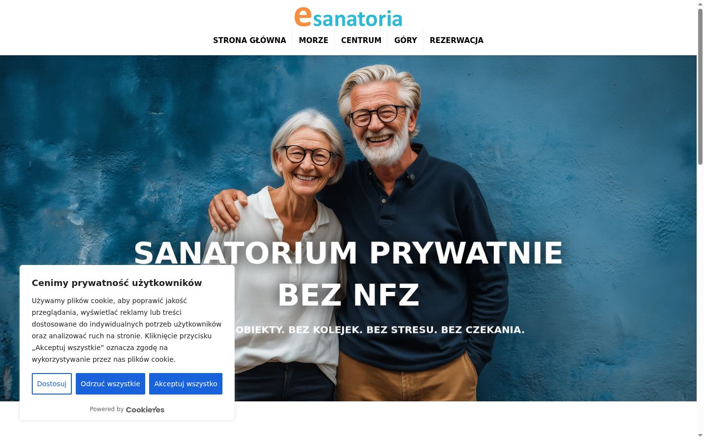 Sutikimo reklamjuostės, rodytos prieš bet kokią sąveiką, ekrano kopija
