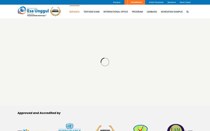 esaunggul.ac.id
