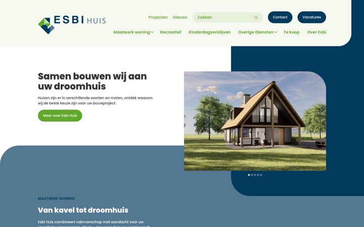 Skjermbilde av esbihuis.nl