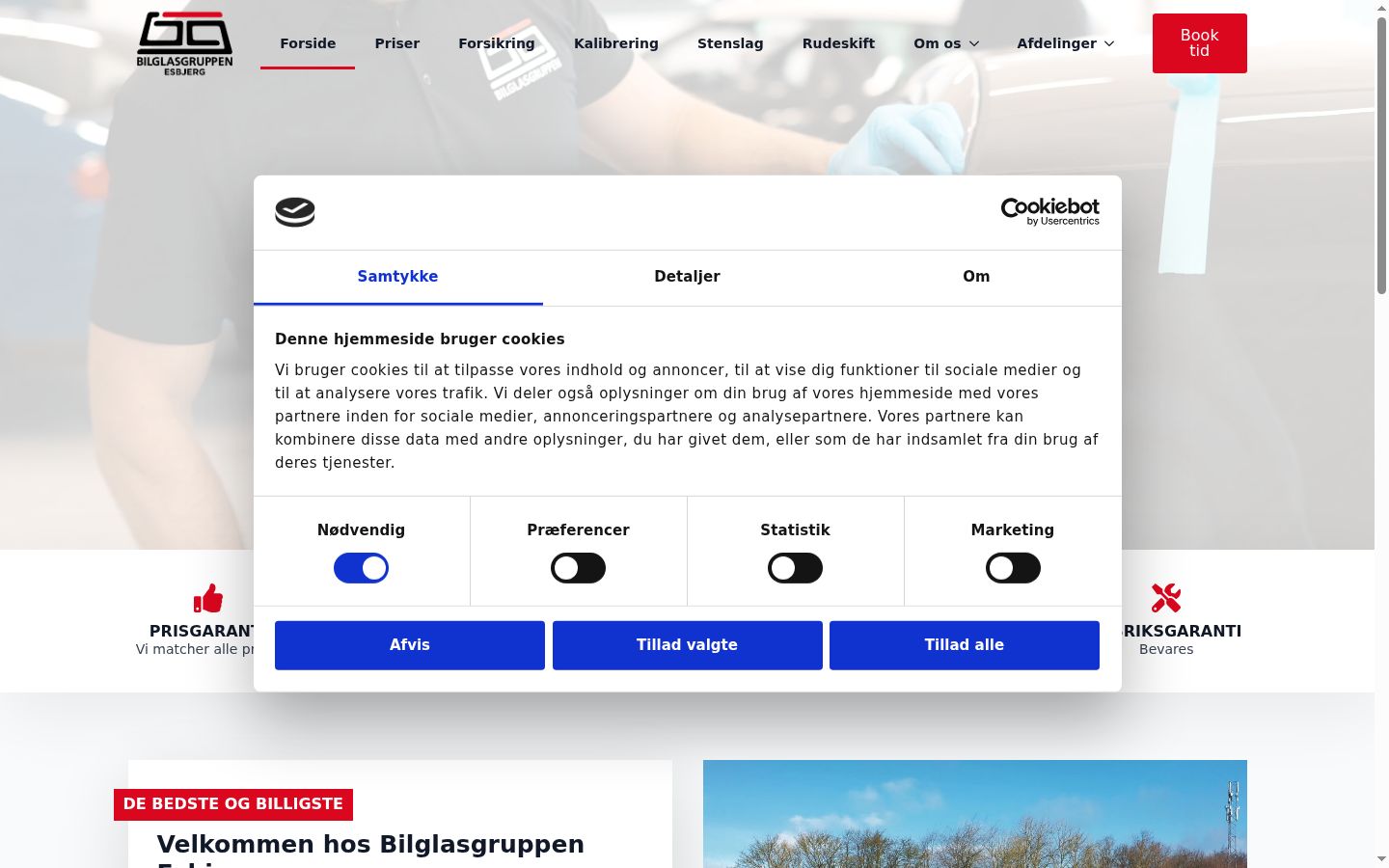 Snímka obrazovky banera súhlasu zobrazeného pred akoukoľvek interakciou