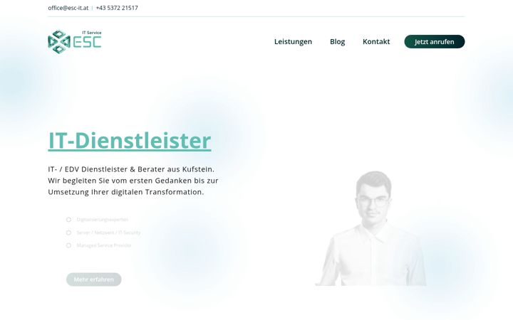 Skjermbilde av esc-it.at