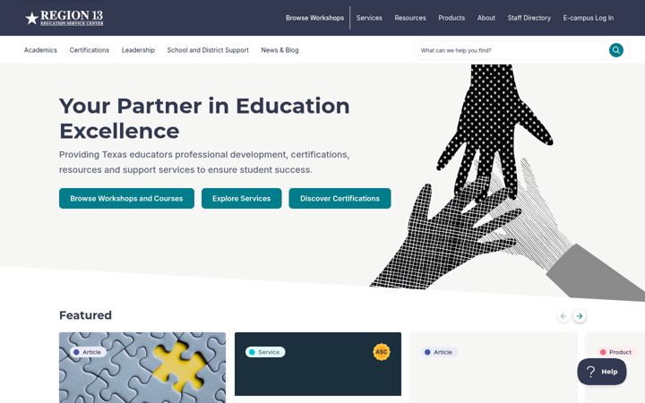 Screenshot of esc13.net