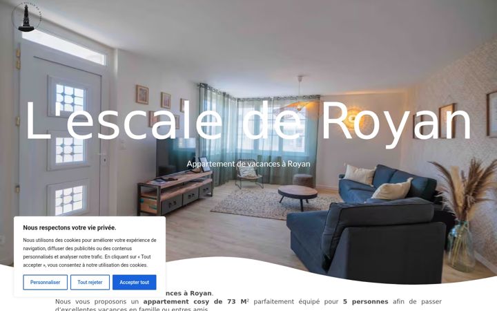 Snímek obrazovky escale-de-royan.fr