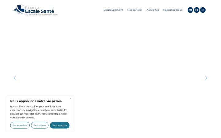 Snímek obrazovky escale-sante.net