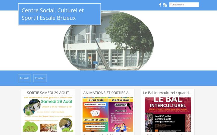 Skjermbilde av escalebrizeux.org