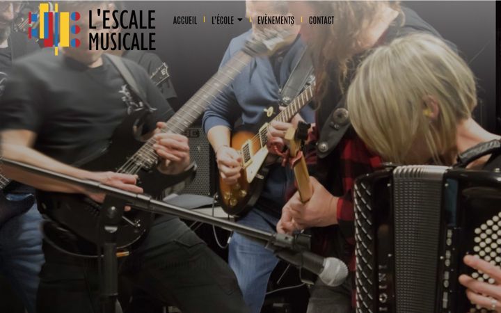 Screenshot von escalemusicale.fr