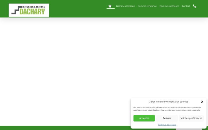 Screenshot di escaliers-dachary.fr
