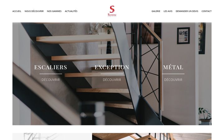 Screenshot di escaliers-somme.fr
