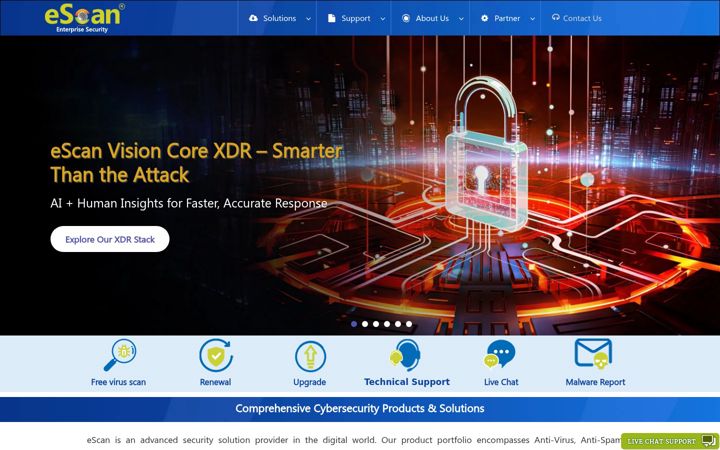 Screenshot of escanav.com