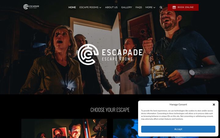 Screenshot di escapadepuzzle.com.au