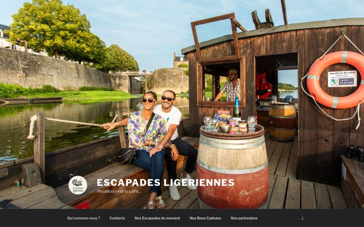 Screenshot di escapadesligeriennes.fr