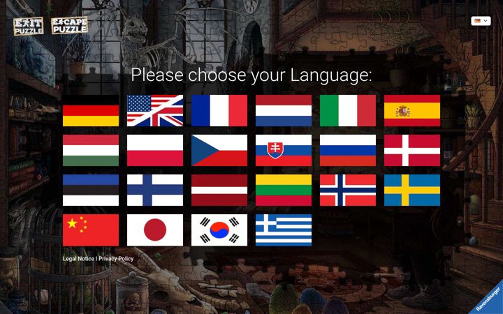 Ekrano kopija escape-puzzle-support.com