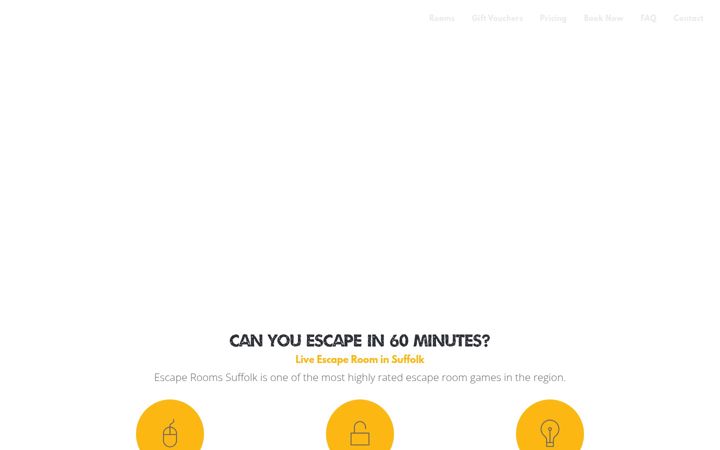 Skærmbillede af escape-rooms-suffolk.co.uk