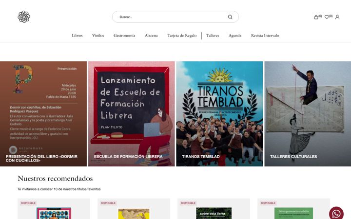 Screenshot of escaramuza.com.uy